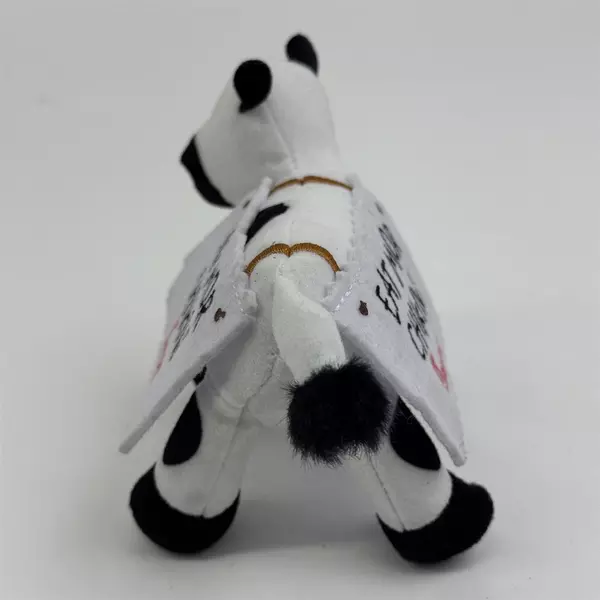 2024 Chick-fil-A Eat More Chickin' Cow Plush Black White Spots