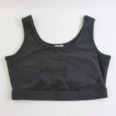 White Birch Dark Gray Sports Bra Women's Size XL