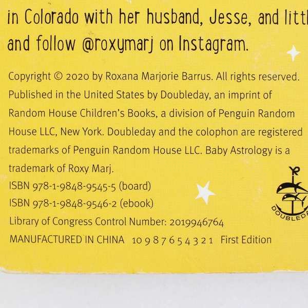 Baby Astrology: Dear Little Scorpio - Board book by Roxi Marj, 2020