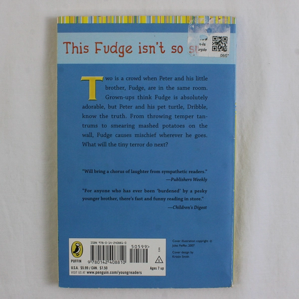 Tales of a Fourth Grade Nothing by Judy Blume  Digest Paperback, 2007