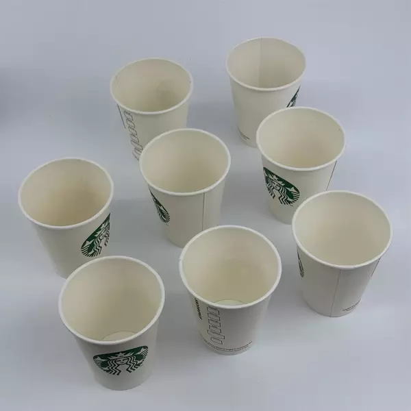 29 Starbucks Coffee Disposable Paper Cups Assorted Patterns And Sizes