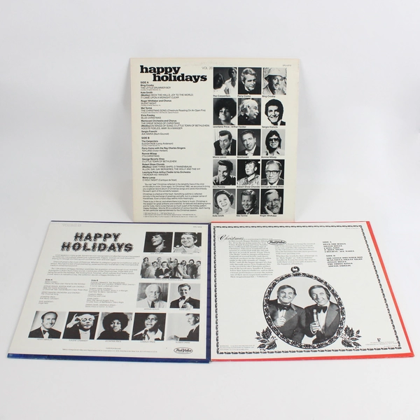 Lot of 3 True Value Happy Holidays Vinyl LPs Vol 12 13 20 Vintage 1980s