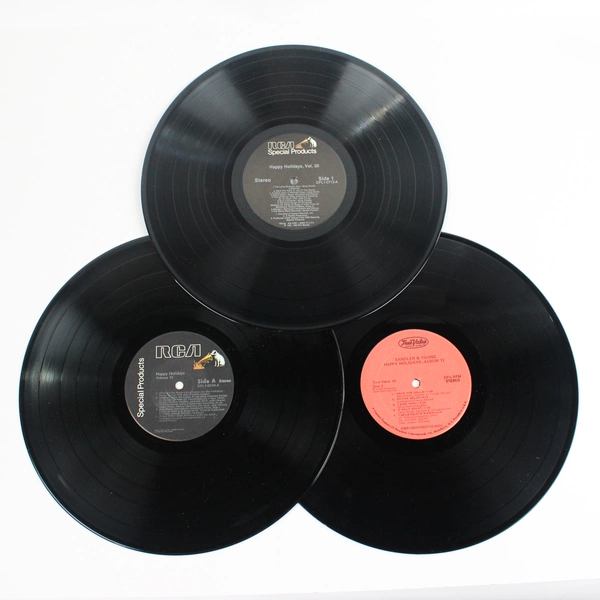 Lot of 3 True Value Happy Holidays Vinyl LPs Vol 12 13 20 Vintage 1980s