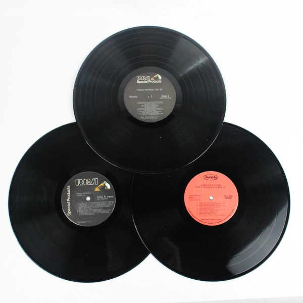 Lot of 3 True Value Happy Holidays Vinyl LPs Vol 12 13 20 Vintage 1980s