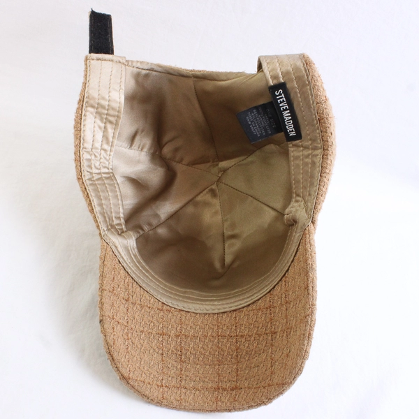 Steve Madden Women's Brown Baseball Cap One Size
