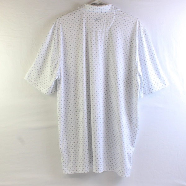 Greg Norman Play Dry White Polo Shirt Men's Size XL