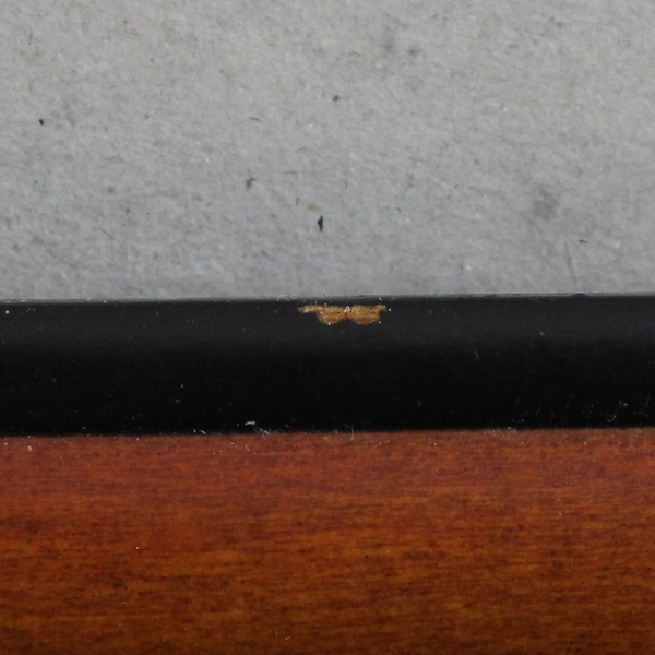 Walnut with Black Trim Photo Frame 7"x9" Free Standing or Wall Hang