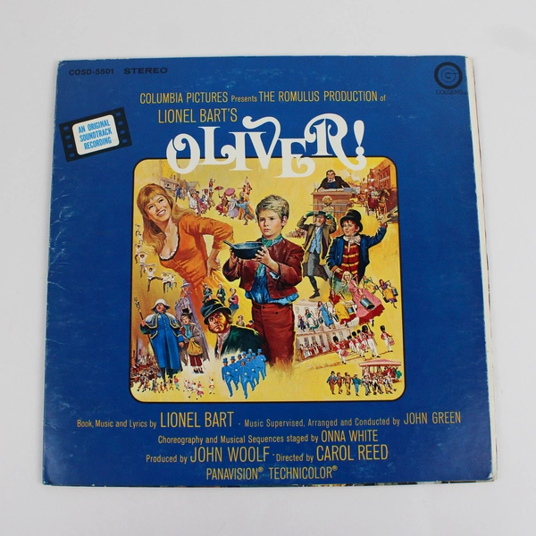 Oliver Original Soundtrack COSD 5501 33 rpm Vinyl LP Vintage 1968