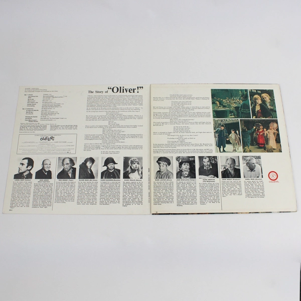 Oliver Original Soundtrack COSD 5501 33 rpm Vinyl LP Vintage 1968
