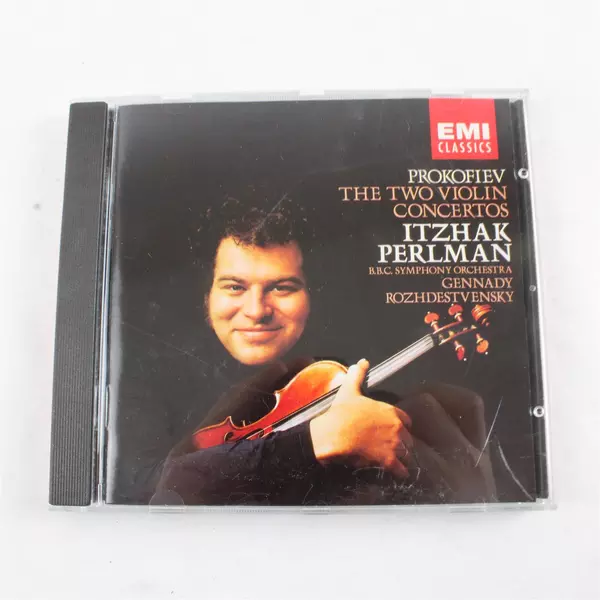 Prokofiev: The Two Violin Concertos by Itzhak Perlman BBC Symphony CD 