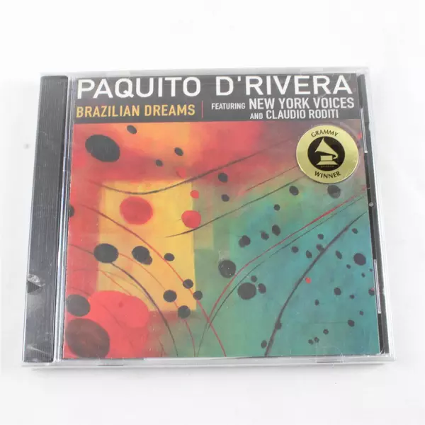Paquito d'Rivera Brazilian Dreams Live CD Jazz Brazilian Music Brand New Sealed