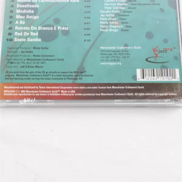 Paquito d'Rivera Brazilian Dreams Live CD Jazz Brazilian Music Brand New Sealed