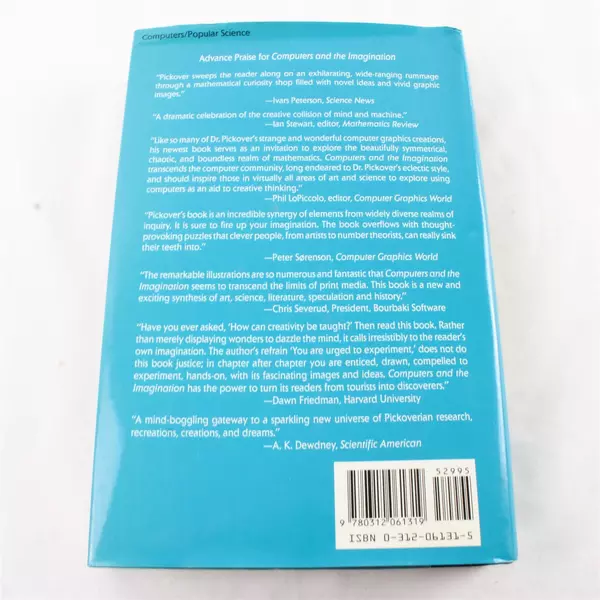 Computers and the Imagination Visual Adventures Beyond - Clifford A. Pickover HC