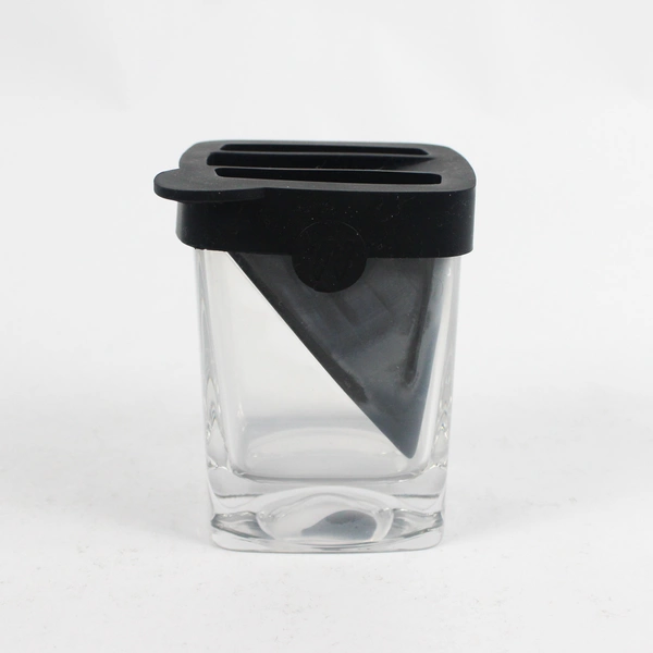Corkcicle Whiskey Wedge Premium Old Fashioned Glass With Silicone Ice Mold 9 Oz