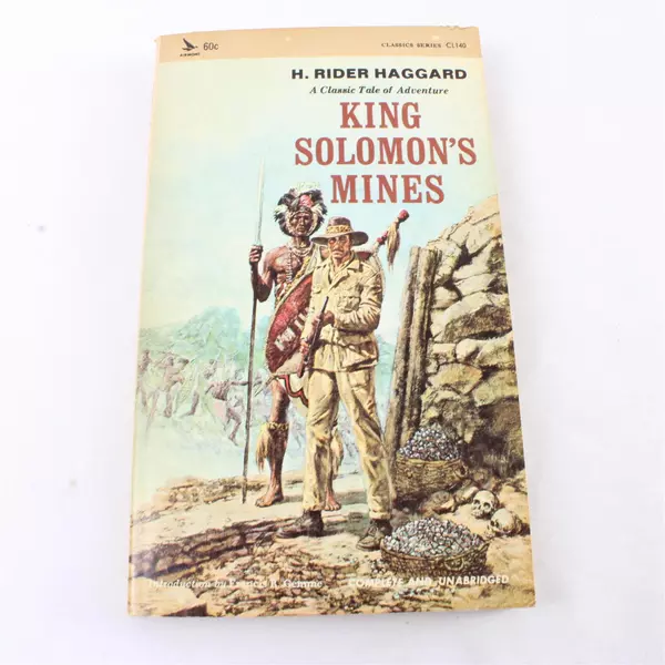 King Solomon's Mines by H. Rider Haggard 1967 Vintage Paperback 