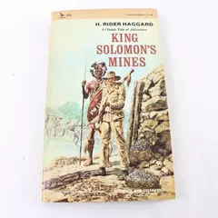 King Solomon's Mines by H. Rider Haggard 1967 Vintage Paperback 