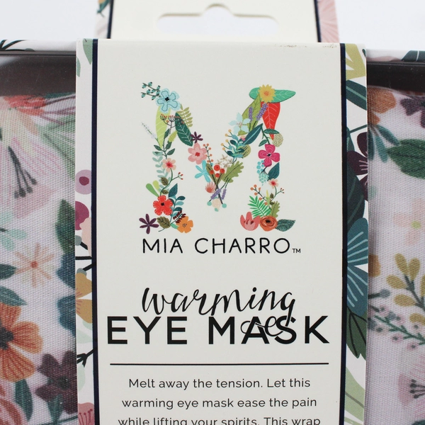 Mia Charro Warming Eye Mask Lavender Infused Floral Patterned 2023