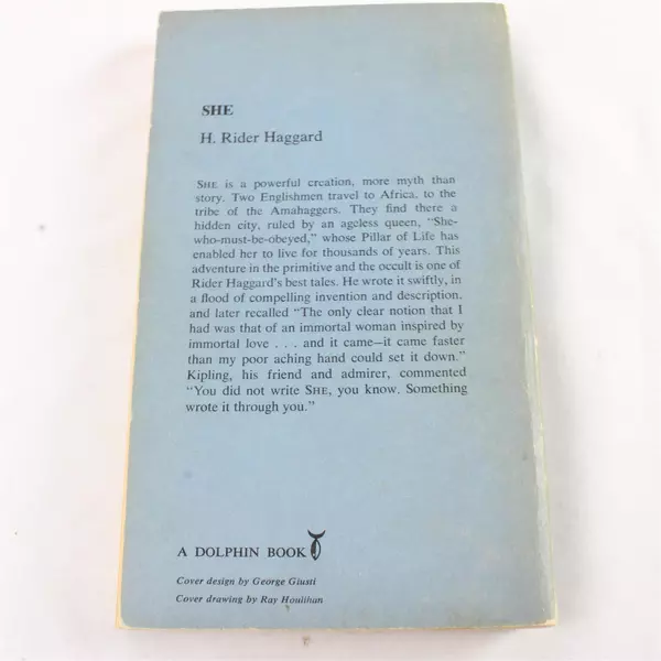 She by H. Rider Haggard Paperback 