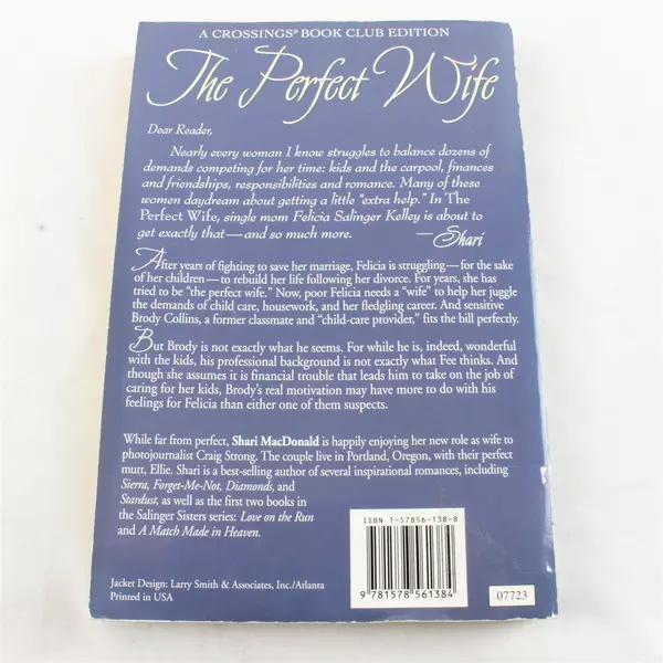 The Perfect Wife by Shari MacDonald Paperback Novel 
