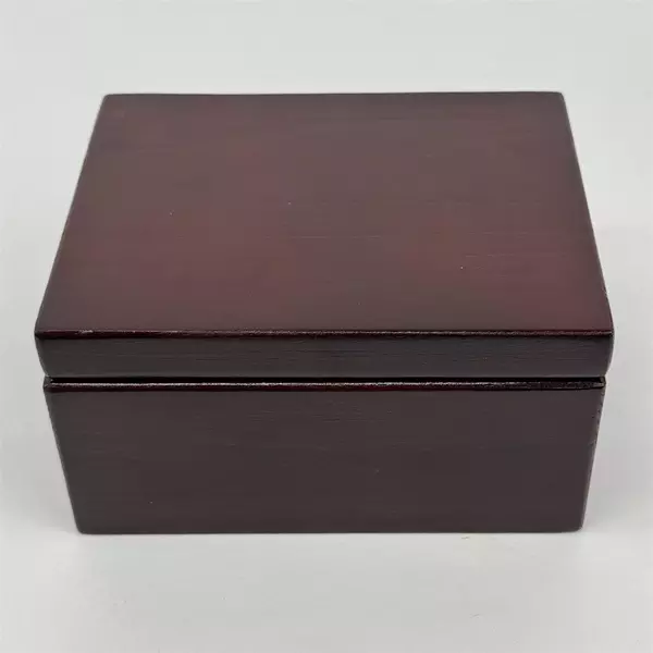 Amanda Smith Gifts Enamel Teapot With Velvet Lined Wood Box