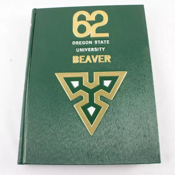 1962 Oregon State University Beaver Yearbook Vintage