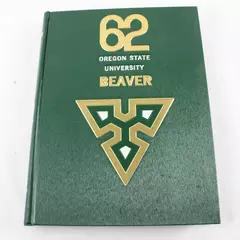 1962 Oregon State University Beaver Yearbook Vintage