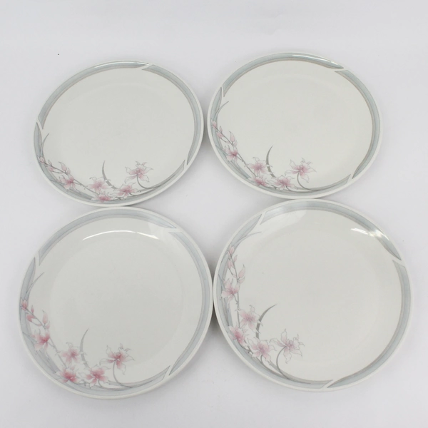 4 Royal Doulton Mayfair Lambethware Dinner Plates 10.25"