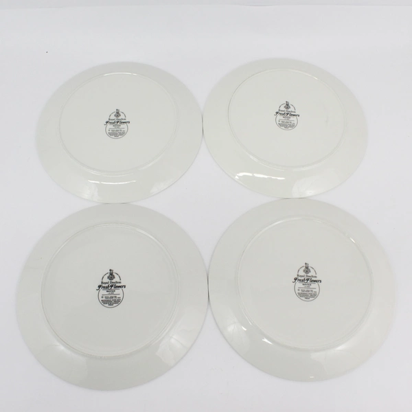 4 Royal Doulton Mayfair Lambethware Dinner Plates 10.25"