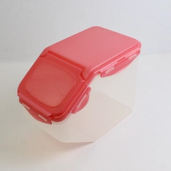 Lock & Lock 5 L Plastic Food Storage Container Pink Lid