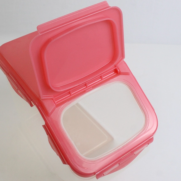 Lock & Lock 5 L Plastic Food Storage Container Pink Lid