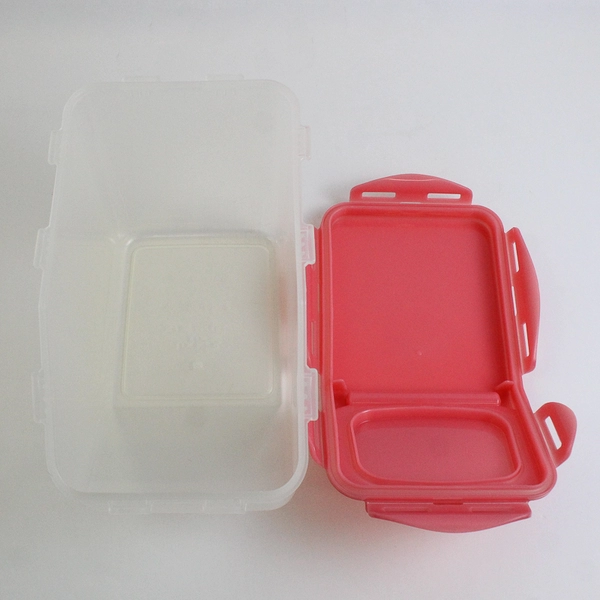 Lock & Lock 5 L Plastic Food Storage Container Pink Lid