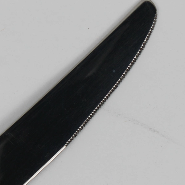 Lot Of 5 Oneida Silver Rattan (Stainless, Satin) Flatware Dinner Knives 9" Long