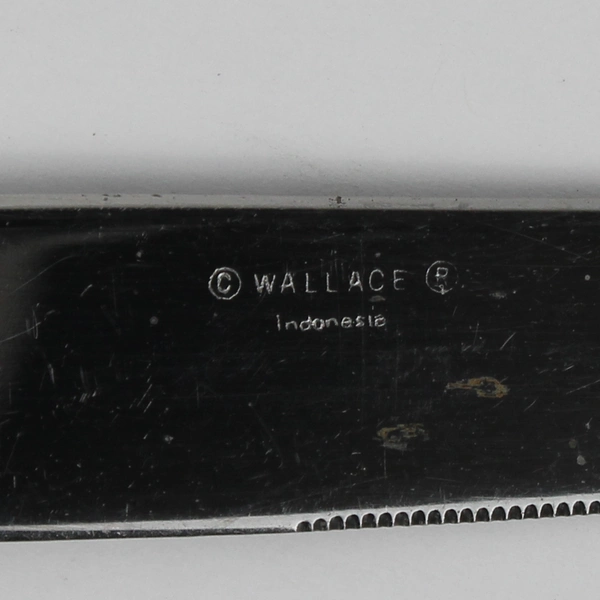 Lot Of 5 Wallace Silver Camden (Stainless) Flatware Dinner Knives 9.75" Long