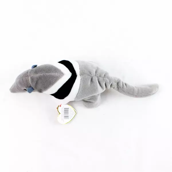 Ty Beanie Baby Ants 1998 Gray Anteater Plush Doll Toy With Tag