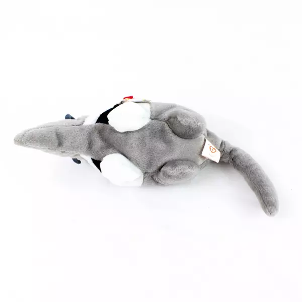 Ty Beanie Baby Ants 1998 Gray Anteater Plush Doll Toy With Tag