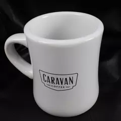 Caravan Coffee Thick Ceramic Mug Large Durable Tea Cup Good Condition