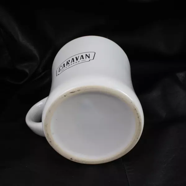 Caravan Coffee Thick Ceramic Mug Large Durable Tea Cup Good Condition