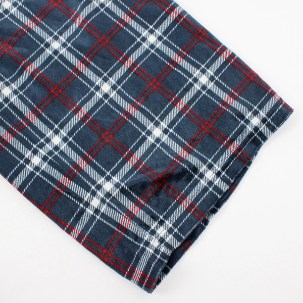 English Laundry Blue and Red Plaid Pajama Pants Men's Size Large