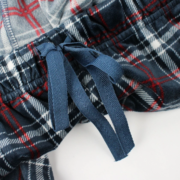 English Laundry Blue and Red Plaid Pajama Pants Men's Size Large