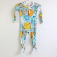 Burt's Bees Baby Multicolor Space-Themed One Piece Size 12M