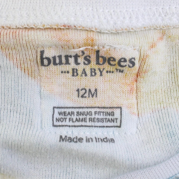 Burt's Bees Baby Multicolor Space-Themed One Piece Size 12M