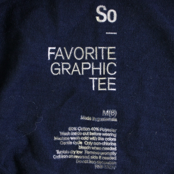 Sonoma Space-Themed Navy Blue Long-Sleeve Graphic T-Shirt Girls' Size M (8)