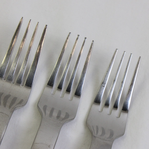 Lot of 3 Cambridge Silver Wren 18/10 Stainless Steel Dinner Forks 8.125 Inch