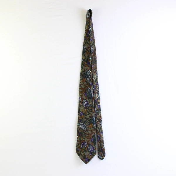 Windridge Mervyns Tropical Parrot Print Men's Necktie 59" Pre-Owned Good