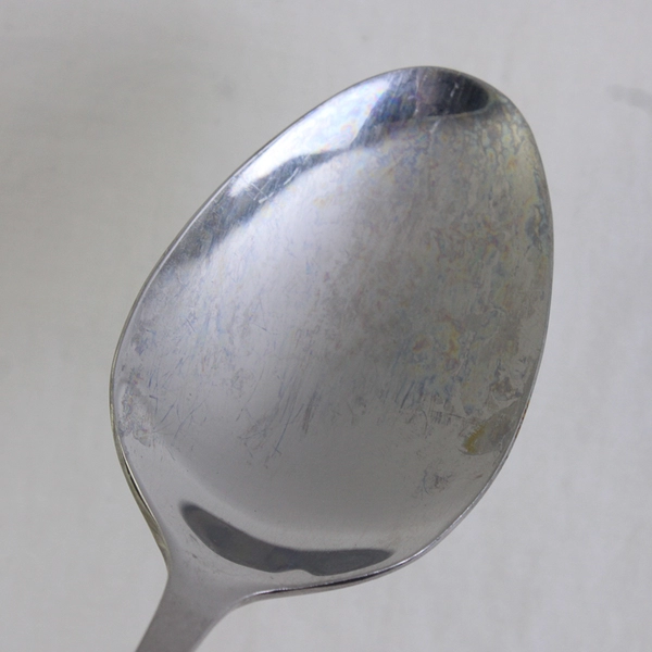 Lot Of 5 International Silver Ridgefield (Stainless) Flatware Soup Spoons 8.25"