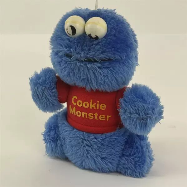 Vintage Hasbro Softies Sesame Street Cookie Monster 8" Plush