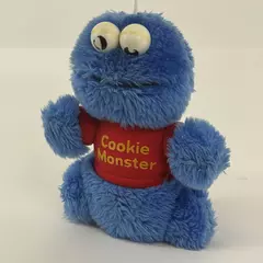 Vintage Hasbro Softies Sesame Street Cookie Monster 8" Plush