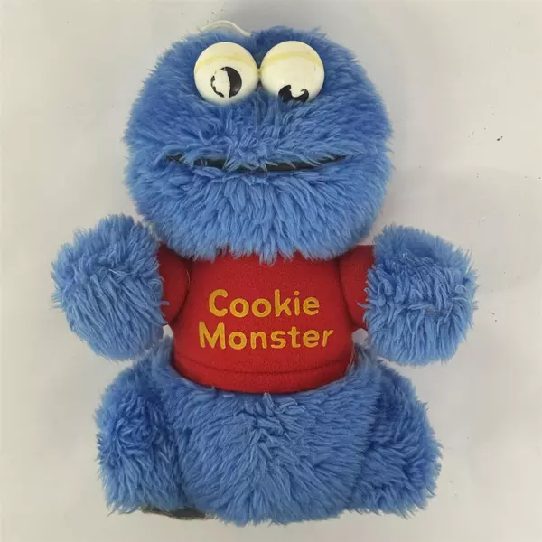 Vintage Hasbro Softies Sesame Street Cookie Monster 8" Plush