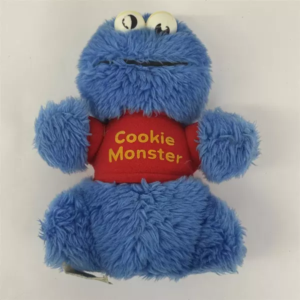Vintage Hasbro Softies Sesame Street Cookie Monster 8" Plush