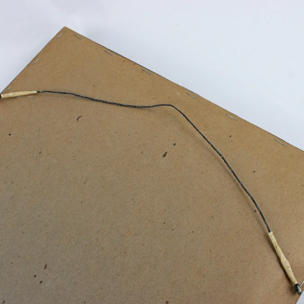 Framed Hand-Painted San Angelo Texas Souvenir Plate